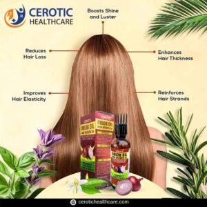 cerotic onion hair oil